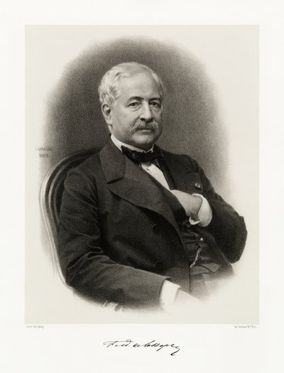 Ferdinand de Lesseps de Jean Baptiste Adolphe Lafosse